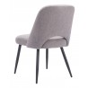 Zuo Modern Teddy Dining Chair in Gray - Angled-Back View