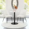 Zuo Modern Teddy Dining Chair in Ivory - Lifestyle - Zuo Modern Teddy Dining Chair in Ivory - Lifestyle
