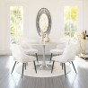 Zuo Modern Teddy Dining Chair in Ivory - Lifestyle