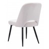 Zuo Modern Teddy Dining Chair in Ivory - Back-Angled View