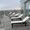 Telescope Casual Leeward MGP Sling Long Frame Armless Chaise - Telescope Casual Leeward MGP Sling Long Frame Armless Chaise