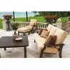 Telescope Casual St. Catherine Marine Grade Polymer Deep Cushion Two-Seat Loveseat - Telescope Casual St. Catherine Marine Grade Polymer Deep Cushion Two-Seat Loveseat
