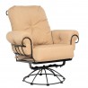 Woodard Terrace Smaller Swivel Rocking Lounge Chair