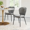 Zuo Modern Terrence Dining Chair (Set of 2) Vintage Gray- Lifestyle