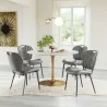 Zuo Modern Terrence Dining Chair (Set of 2) Vintage Gray- Lifestyle - Zuo Modern Terrence Dining Chair (Set of 2) Vintage Gray- Lifestyle