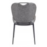 Zuo Modern Terrence Dining Chair (Set of 2) Vintage Gray- Back View