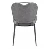 Zuo Modern Terrence Dining Chair (Set of 2) Vintage Gray- Back View - Zuo Modern Terrence Dining Chair (Set of 2) Vintage Gray- Back View