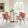 Zuo Modern Terrence Dining Chair (Set of 2) Vintage Brown- Lifestyle