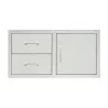 TrueFlame 42" 2-Drawer And Access Door Combo - TrueFlame 42" 2-Drawer And Access Door Combo
