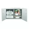 TrueFlame 36" 2-Drawer Dry Storage Pantry And Enclosed Cabinet Combo - Door Opened - TrueFlame 36" 2-Drawer Dry Storage Pantry And Enclosed Cabinet Combo - Door Opened