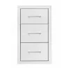 TrueFlame 17" Triple Drawer - Front - TrueFlame 17" Triple Drawer - Front