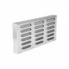 TrueFlame 6"x 12" Island Vent Panel Masonry Frame Return - Angled - TrueFlame 6"x 12" Island Vent Panel Masonry Frame Return - Angled