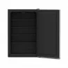 TrueFlame 4.1 Cu. Outdoor Rated Fridge With Upgraded SS Door & Handle - Door opened and Front - TrueFlame 4.1 Cu. Outdoor Rated Fridge With Upgraded SS Door & Handle - Door opened and Front