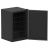 TrueFlame 4.1 Cu. Outdoor Rated Fridge - Open and Angled