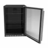 TrueFlame 5.1 Cu. Outdoor Rated Fridge With Glass Door - Door Opened  - TrueFlame 5.1 Cu. Outdoor Rated Fridge With Glass Door - Door Opened 