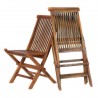 5 Piece Teak Dining Set - Chairs