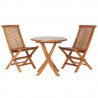 3 Piece Teak Bistro Set