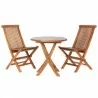 3 Piece Teak Bistro Set - 3 Piece Teak Bistro Set