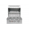 TrueFlame E Series 32" 4 Burner Gas Grill - Closed Lid