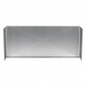 48" Stainless Steel Wind Guard (Fits 36-44" Grills) - Front