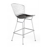 The Who High Stool Polished With Chrome Wire Frame 