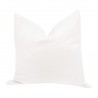 Essentials For Living The Basic 22" Essential Pillow in LiveSmart Peyton-Pearl - Set of Two in Front Angle