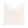 Essentials For Living The Basic 22" Essential Pillow in Performance Boucle Snow - Set of Two in Front Angle