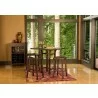Greenington Tulip Bar Height Stool Black Walnut - Set of 2 - Lifestyle - Greenington Tulip Bar Height Stool Black Walnut - Set of 2 - Lifestyle