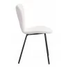 Thibideaux Dining Chair (Set of 2) in Ivory- side view 3 - Thibideaux Dining Chair (Set of 2) in Ivory- side view 3