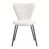 Thibideaux Dining Chair (Set of 2) in Ivory- front view 2 - Thibideaux Dining Chair (Set of 2) in Ivory- front view 2