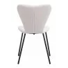 Thibideaux Dining Chair (Set of 2) in Ivory- back view 1 - Thibideaux Dining Chair (Set of 2) in Ivory- back view 1