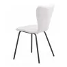 Thibideaux Dining Chair (Set of 2) in Ivory- side view 1 - Thibideaux Dining Chair (Set of 2) in Ivory- side view 1