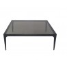 Bellini Dynasty Coffee Table Square- Smoked Glass Top