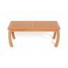 Tortuga Outdoor Jakarta Traditional Coffee Table (20" X 40") Front