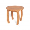 Tortuga Outdoor Jakarta 20" Round Side Table - Front Angle