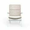 Sunset West Bahia Highback Accent Chair - Front Angle - Sunset West Bahia Highback Accent Chair - Front Angle