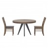 Parq Round Dining Table - With Dining Chair