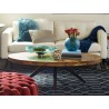 Moe's Home Collection Parq Oval Coffee Table - Amber - Lifestyle