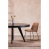Moe's Home Collection Parq 60IN Round Dining Table in Black - Lifestyle