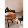 Moe's Home Collection Parq 60IN Round Dining Table in Amber - Lifestyle - Moe's Home Collection Parq 60IN Round Dining Table in Amber - Lifestyle