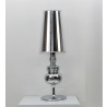Daniel Table Lamp Silver Carbon Steel Fabric