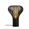 Whiteline Modern Living Erik Table Lamp Black - White BG