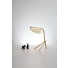 Piper Table Lamp Golden Carbon Steel