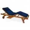 Multi-position Chaise Lounger - Blue