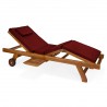 Multi-position Chaise Lounger - Red