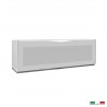 Bellini Modern Living Modica TV Stand White - Front Angle