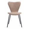 Tollo Dining Chair in Brown- front view 1