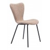 Tollo Dining Chair in Brown- front view 2