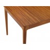 Greenington Mija Extensible Dining Table, Amber - Closeup Top Angle