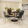 Dining Chair in Black- Lifestyle 1